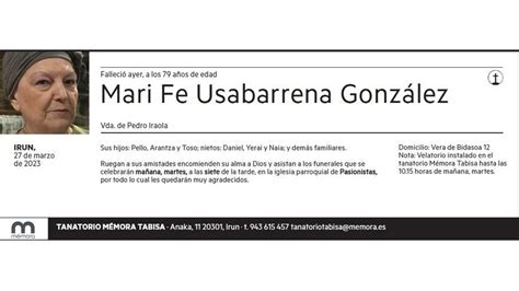 Mari Fe Usabarrena González